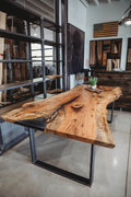 Custom live-edged Table