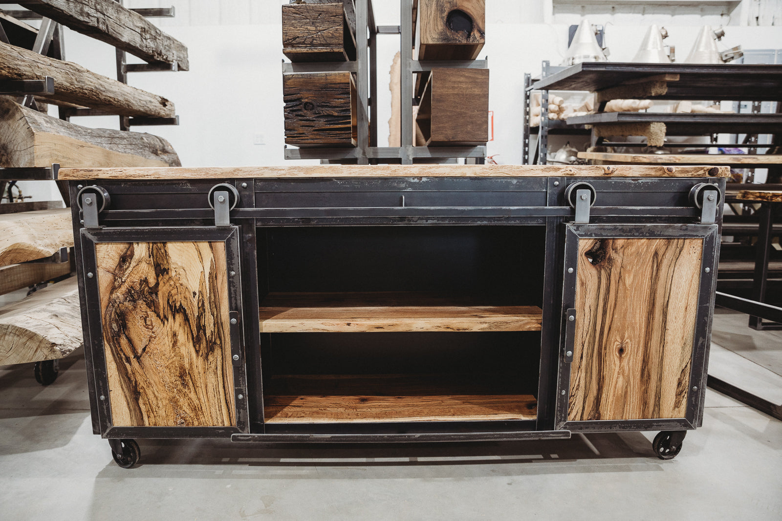 Entertainment console