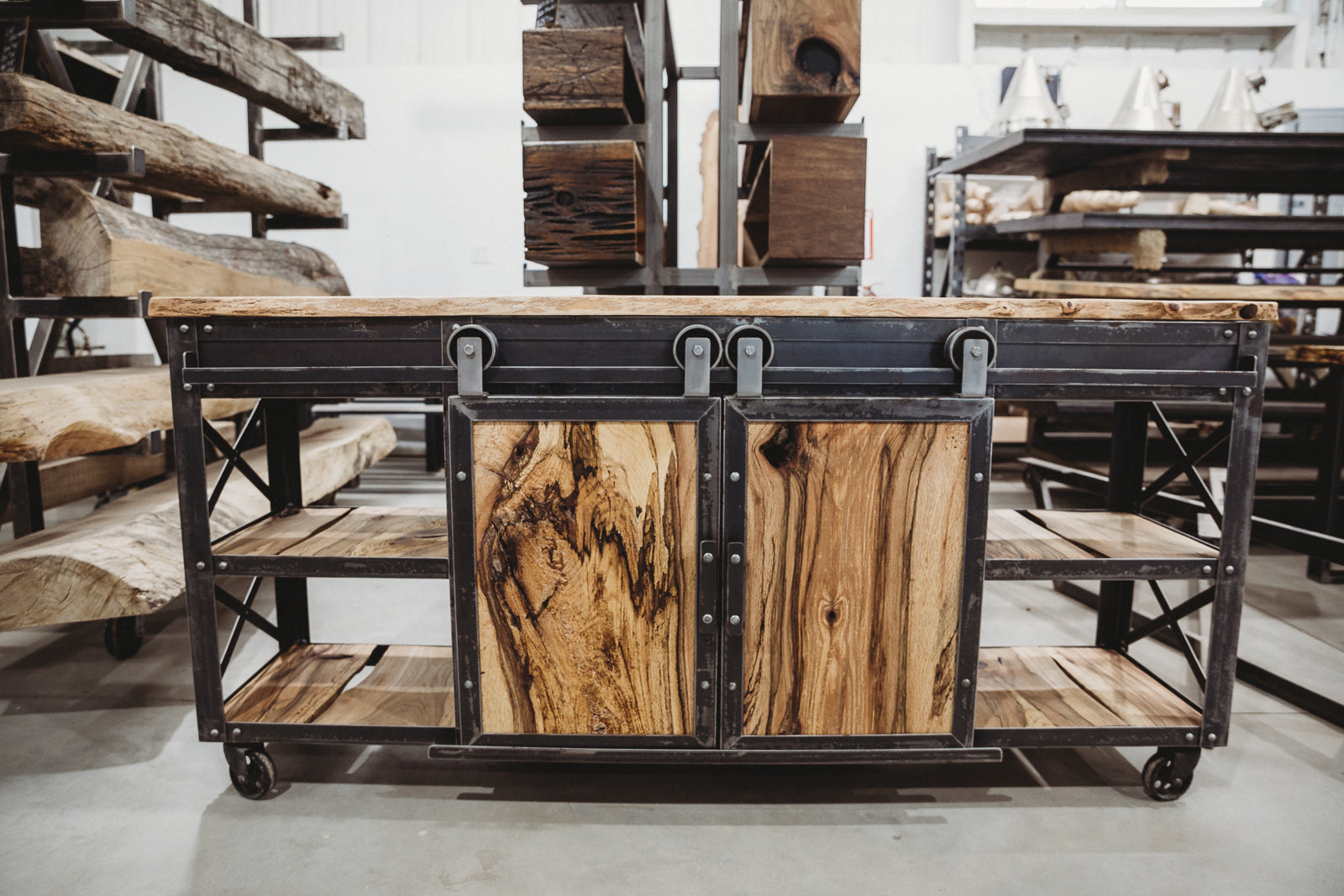 Entertainment console